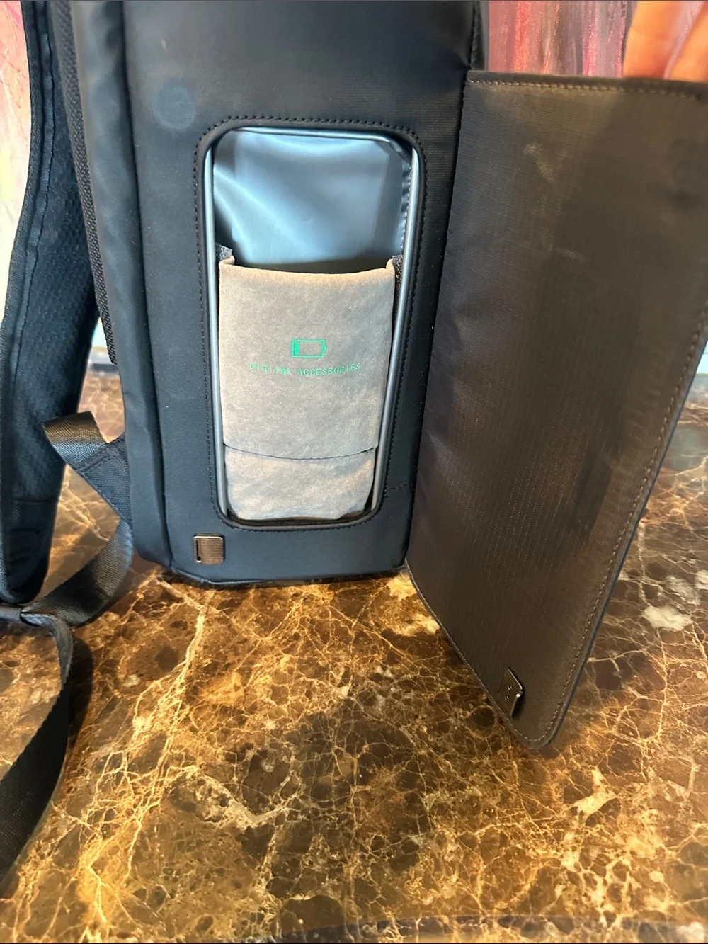 Korin Flappack Pro 16 Black Men's Backpack - Smooth Minimalist Carry